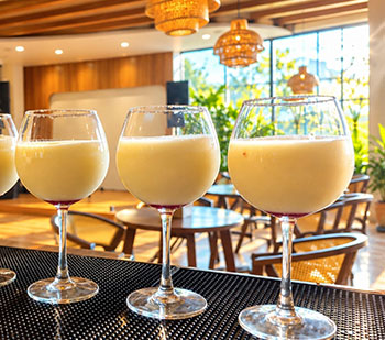 Dining with friends at Ambar Fine Dine